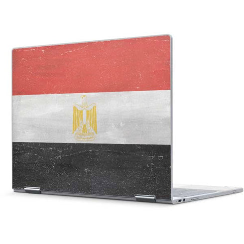 Egyptian Flag Distressed Pixelbook Skin